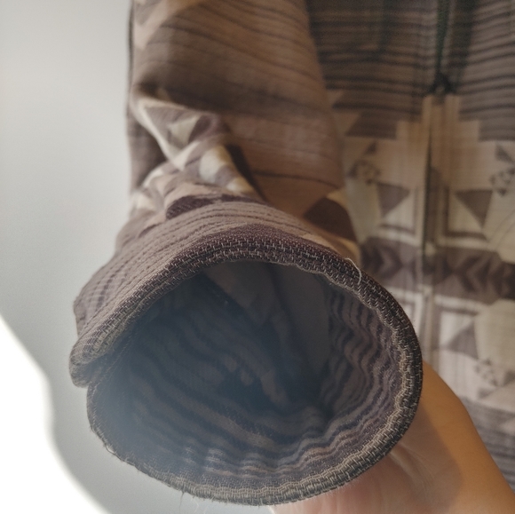 Woolrich Aztec Cotton Zip Shacket Size Small - Picture 7 of 16